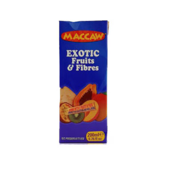 عصير ماكاو بنكهة الفواكه الاستوائية النحيفة 180 مل