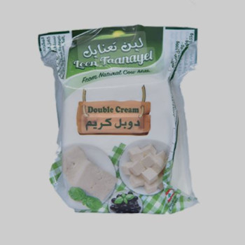 لين تعنايل جبنة كريمة مزدوجة