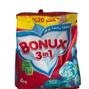 بونوكس 3 في 1 منعش نشط 4 كجم