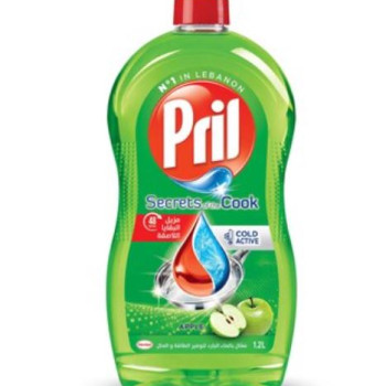 سائل غسيل الأطباق بريل كولد أكتيف برائحة التفاح 1.2 لتر