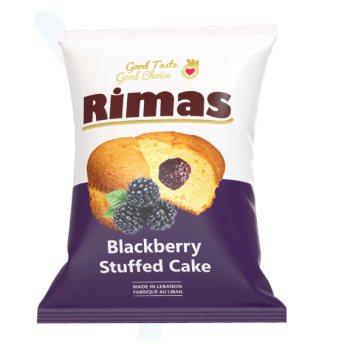 كب كيك ريماس المحشو بالتوت الأسود