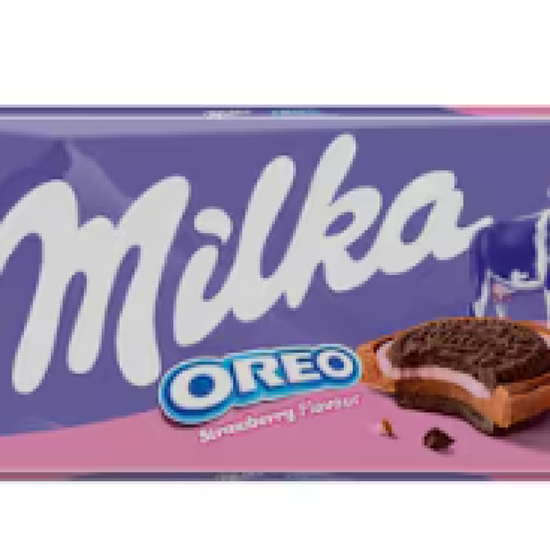 Milka Oreo Sandwich Strawberry Tablet 92GR