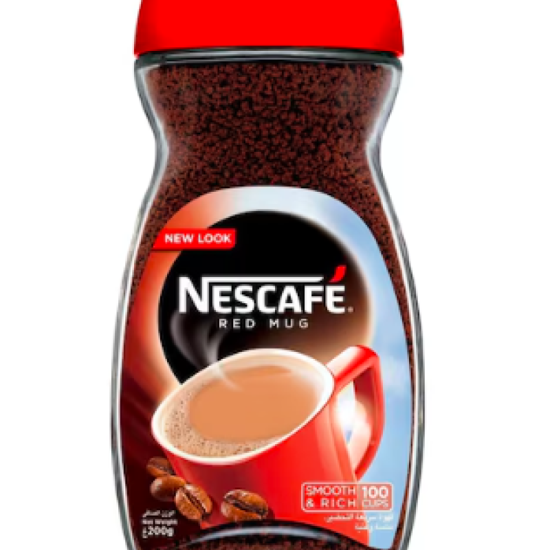 Nescafe Red Mug Smooth And Rich Instant Coffee 190GR
