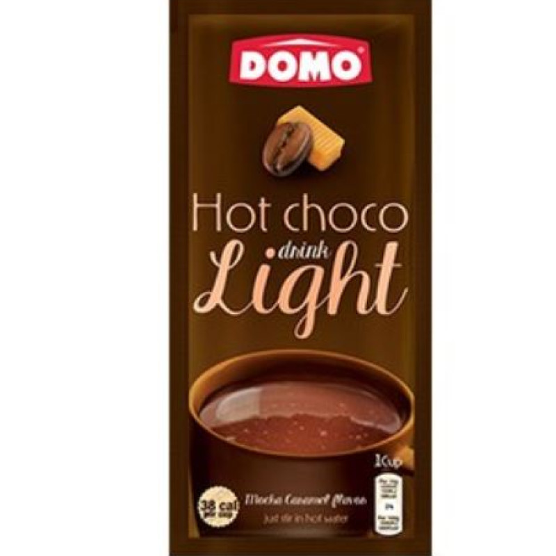 مشروب دومو موكا كراميل ساخن بالشوكولاتة الخفيفة 10 غرام *2