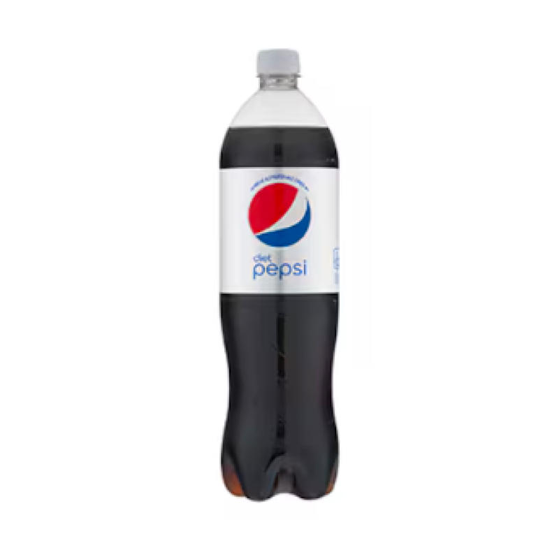 Pepsi Soft Drink Diet Plastic Bottle 1.25L