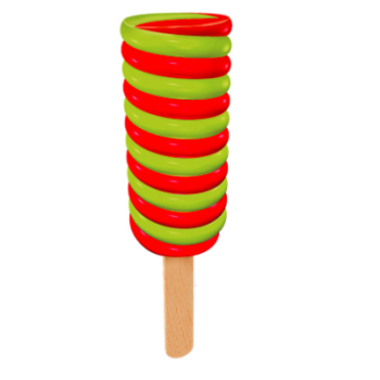 دانواي آيسبرج - آيس كريم تويستر بالفراولة والكيوي