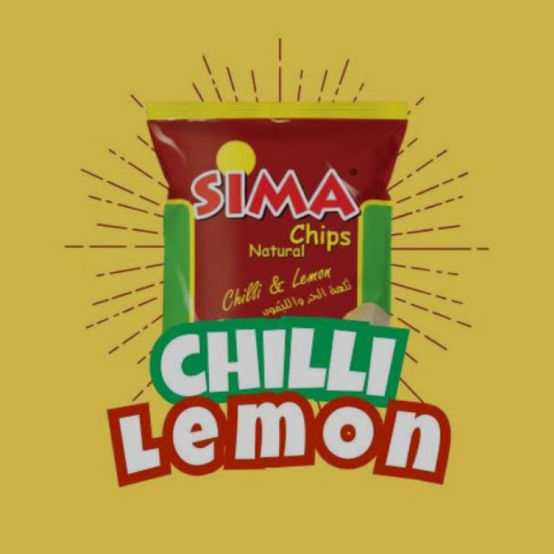 SIMA CHIPS CHILLI & LEMON 30G