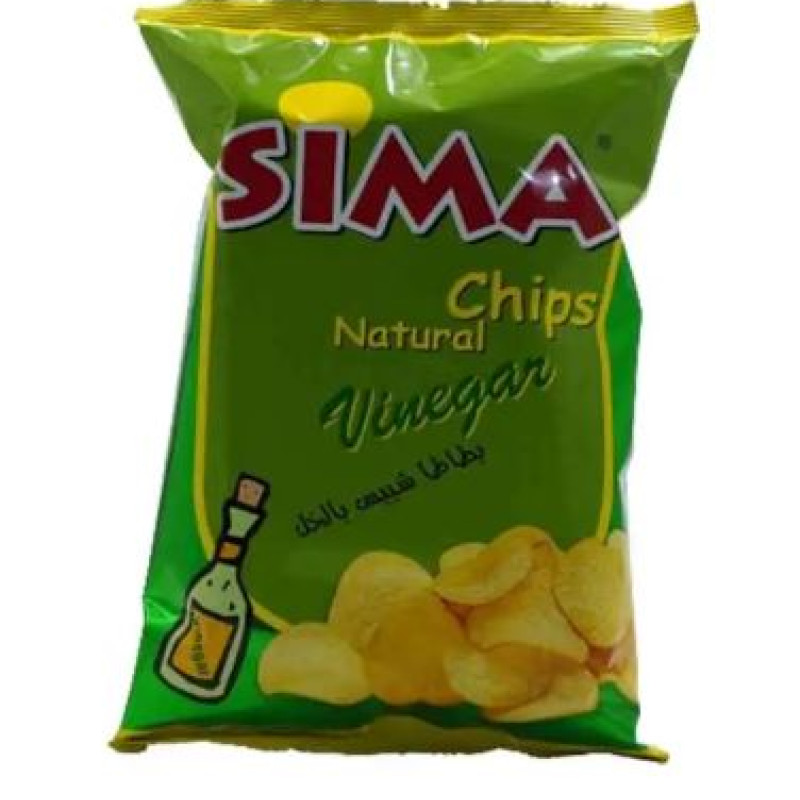SIMA CHIPS VINEGAR 90 G
