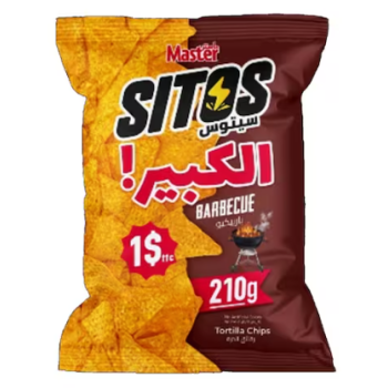 ماستر سيتوس كبير  نكهة الشواء 210 غرام