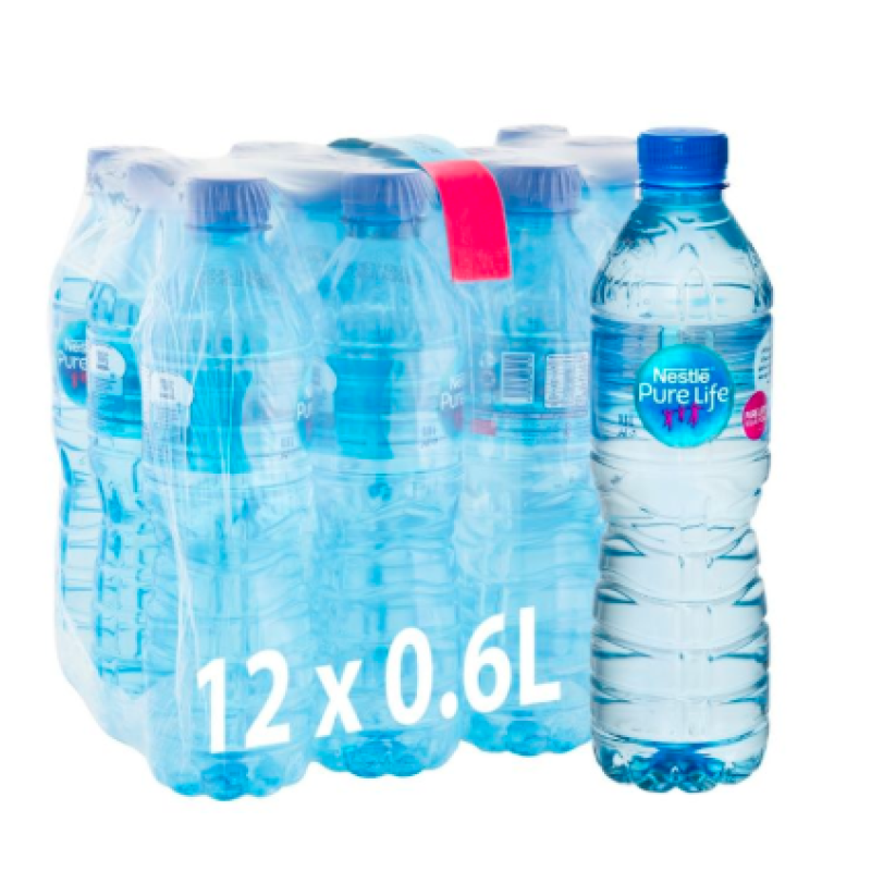 Nestlé Pure Life 0.6L Bottles X12