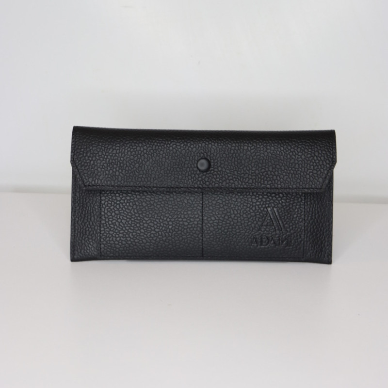 Adami Genuine Leather  Men’s  Black Wallet